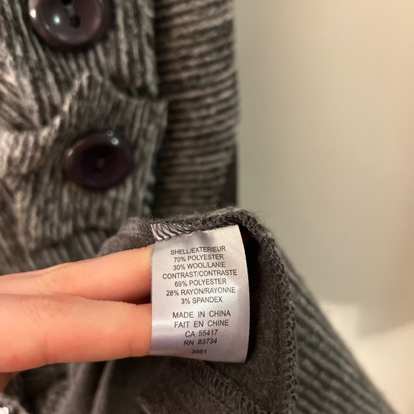 Linea Domani Women's Gray Sleeveless Jacket/Vest M - Picture 7 of 11